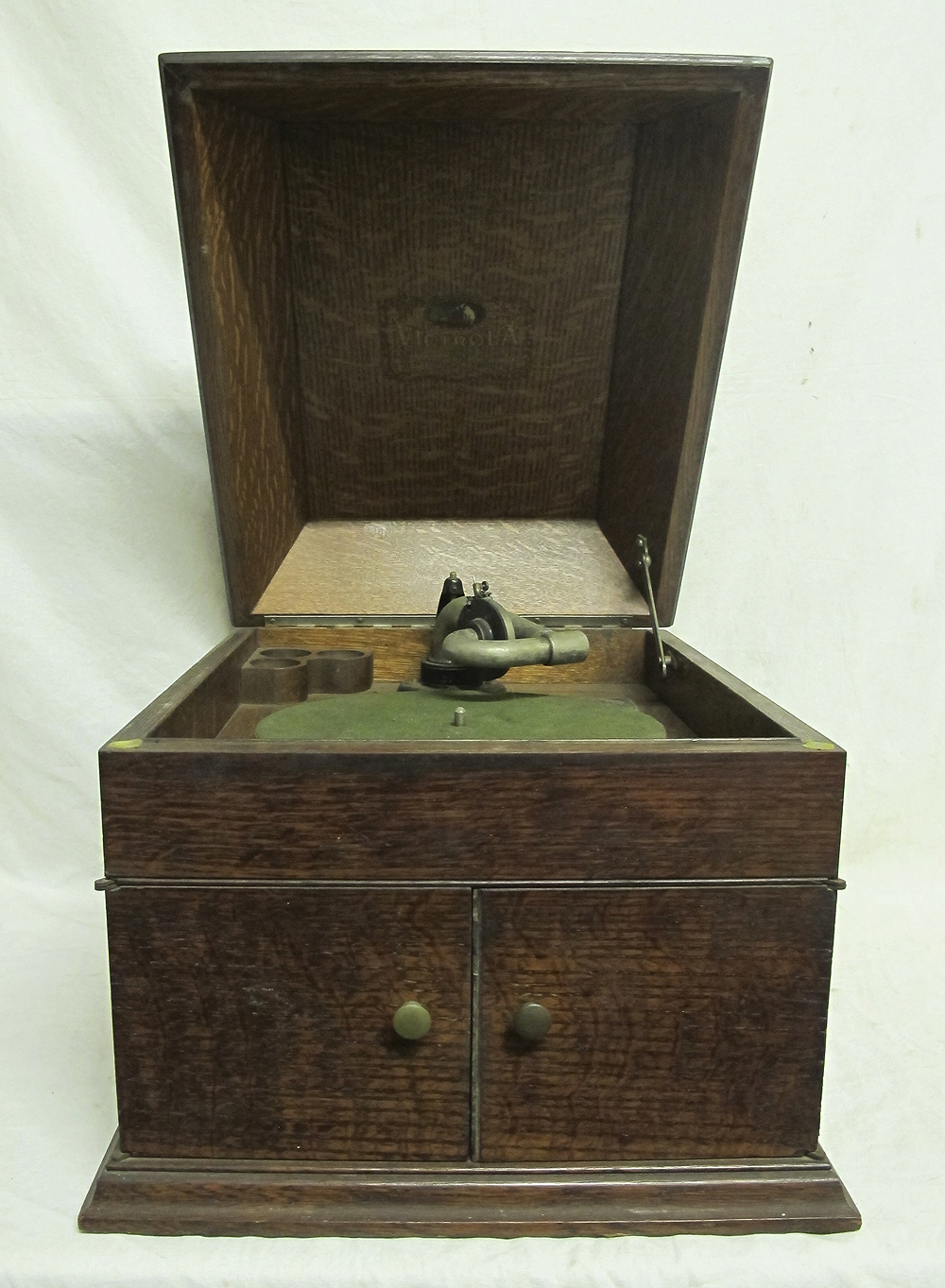Antique 1920 Victor Victrola Talking Machine VVVIII Hand Crank