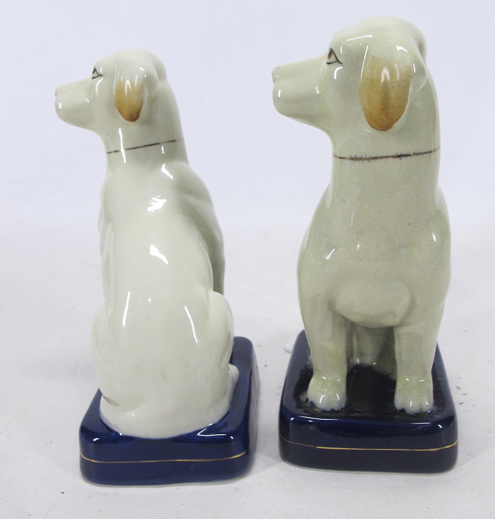 yellow lab statues