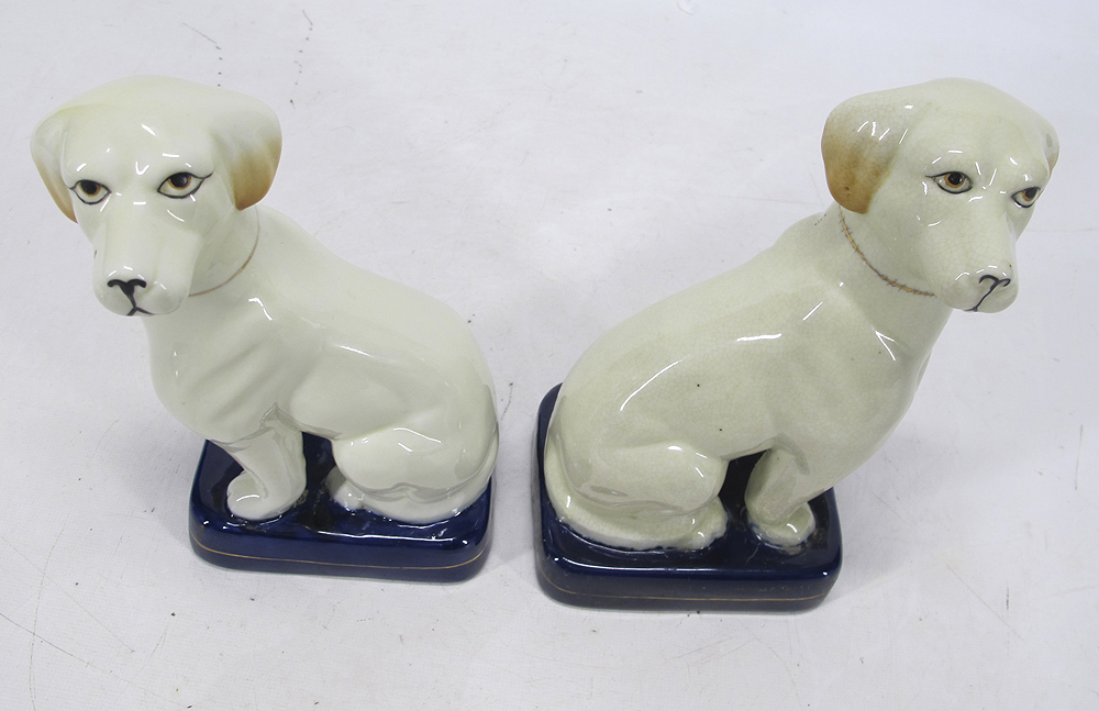 yellow lab statues