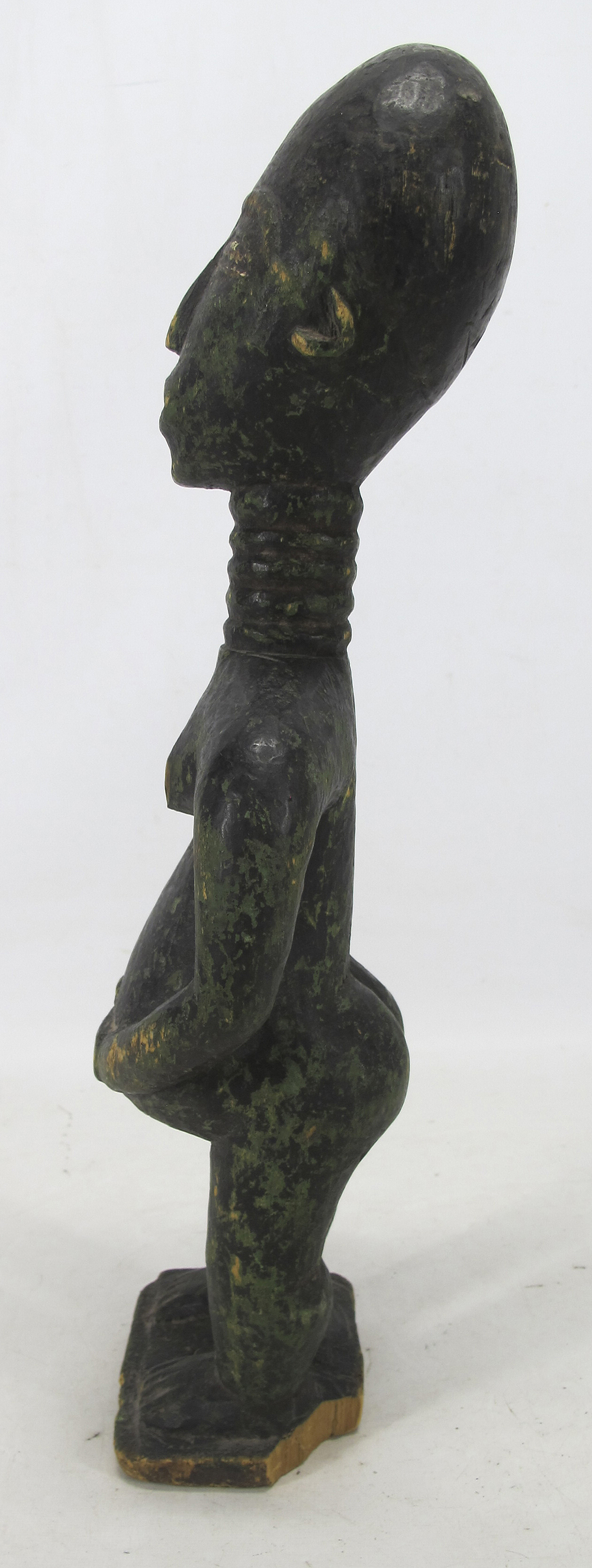 Antique African Tribal Art DENGESE Tribe Wooden Fertility Doll